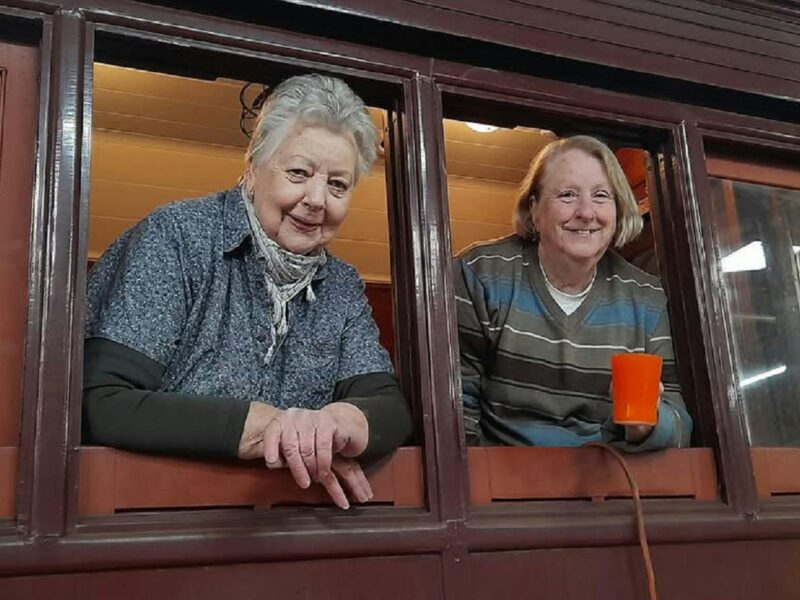 Come aboard one of our trains and hear our wonderful volunteers share their info on history & trains